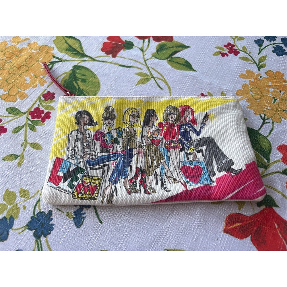 BRIGHTON 2018 I Love Brighton Canvas Women Accessories Makeup Cosmetic Bag